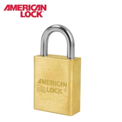 AMERICAN LOCK 5530 Paslanmaz Pirinç Asma Kilit, 40mm - 1