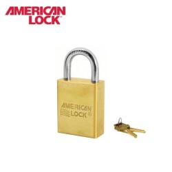 AMERICAN LOCK A101TB Som Pirinç Asma Kilit, 40mm - 1