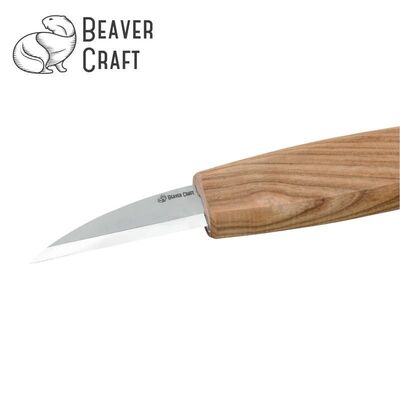 BeaverCraft C14 Çip Oyma Bıçağı - Chip Carving