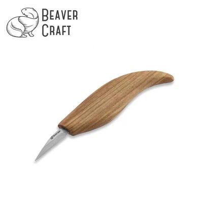 BeaverCraft C15 Ahşap Oyma Bıçağı - İnce Detay - 1