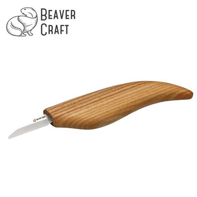 BeaverCraft C15 Ahşap Oyma Bıçağı - İnce Detay 