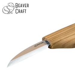BeaverCraft C16 Ahşap Oyma Bıçağı - Büyük Yontma - Thumbnail