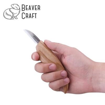 BeaverCraft C2 Ahşap Oyma Bıçağı - Düz Ağız - 2