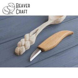 BeaverCraft C2 Ahşap Oyma Bıçağı - Düz Ağız - 3