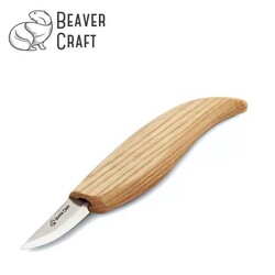 BEAVERCRAFT - Beavercraft C3 Ahşap Oyma Bıçağı - Kısa Sloyd