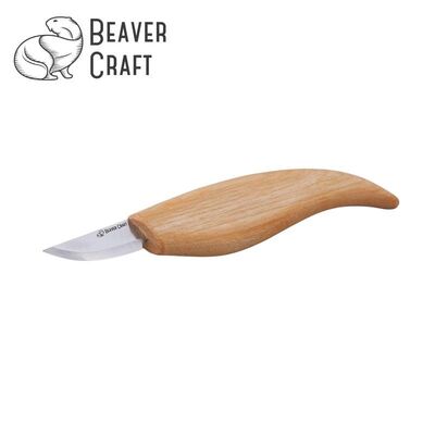 Beavercraft C3 Ahşap Oyma Bıçağı - Kısa Sloyd