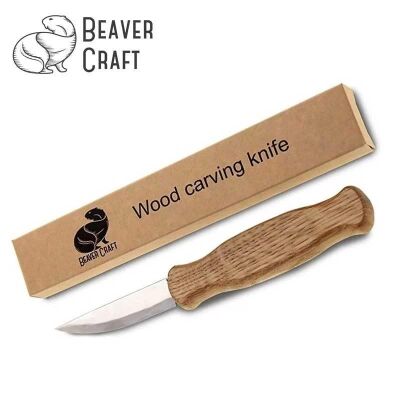 Beavercraft C4 Ahşap Oyma Bıçağı - Uzun Sloyd - 3