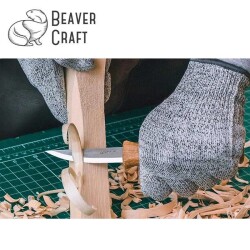 Beavercraft C4 Ahşap Oyma Bıçağı - Uzun Sloyd - 4