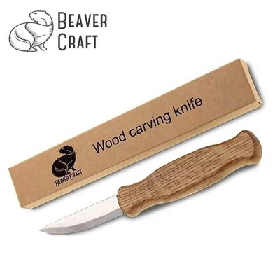 Beavercraft C4 Ahşap Oyma Bıçağı - Uzun Sloyd