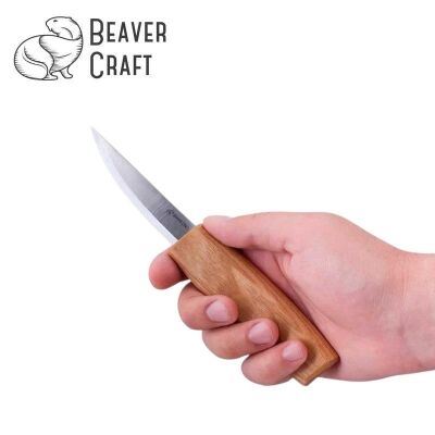 Beavercraft C4M Ahşap Oyma Bıçağı - Uzun Sloyd - 2