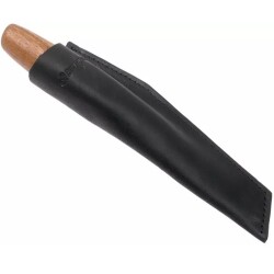 BeaverCraft C4X Ceviz Saplı Deri Kılıflı Sloyd Ahşap Oyma Bıçağı - 6