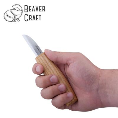 BeaverCraft C5 Ahşap Oyma Tezgah Bıçağı