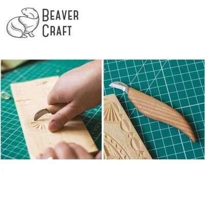 BeaverCraft C6 Çip Oyma Bıçağı - Chip Carving - 3