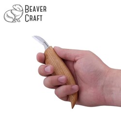 BeaverCraft C6 Çip Oyma Bıçağı - Chip Carving - Thumbnail