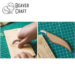 BeaverCraft C6 Çip Oyma Bıçağı - Chip Carving - Thumbnail