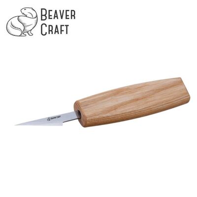 BeaverCraft C7 Ahşap Oyma Bıçağı - İnce Detay 