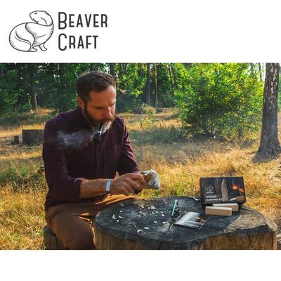 BeaverCraft DIY03 Ahşap Sihirbaz Figürü Oyma Hobi Seti 
