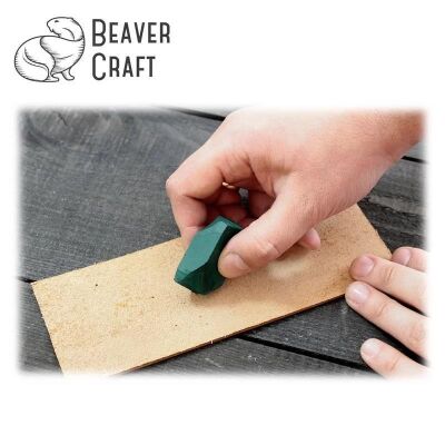 BeaverCRaft LS2P1 Deri Bileme Kayışı ve Parlatma Macunu Seti, 2 Parça - 2