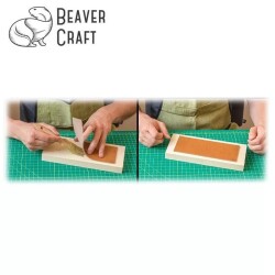 BeaverCraft LS2P11 Deri Bileme Kayışı ve Parlatma macunu Seti, 3 Parça - 6