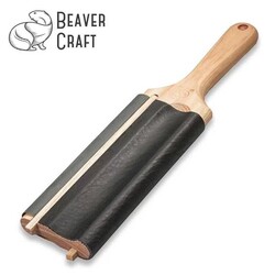 BeaverCRaft LS5P1 Kanca Bıçaklar ve Bükülmüş Iskarpelalar için Bileme ve Kılağı Alma Kılavuzu Seti, 4 Parça - Thumbnail