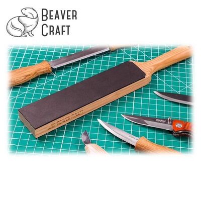 BeaverCraft LS6P1 Çift Yüzeyli Deri Masat ve Parlatma Macunu Seti, 2 Parça