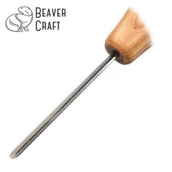 BeaverCraft P12/02 Avuç İçi Derin Oluklu Ahşap Oyma Iskarpelası, 2mm - Thumbnail