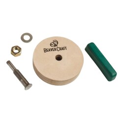 BeaverCraft PW1 Deri Parlatma ve Bileme Tekerleği, 76 mm - 2
