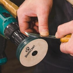 BeaverCraft PW1 Deri Parlatma ve Bileme Tekerleği, 76 mm - 5