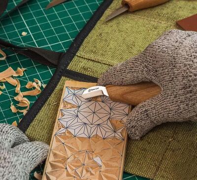 BeaverCraft S15 Çip Oyma ve Yontma Bıçağı Seti, 6 Parça BeaverCraft S15 Çip Oyma ve Yontma Bıçağı Seti, 6 Parça