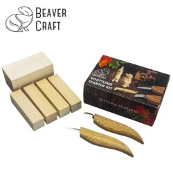 BeaverCraft S16 Çip Oyma ve Yontma Bıçağı Seti, 7 Parça - 1