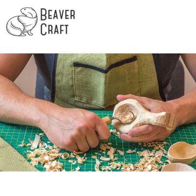 BeaverCraft S16 Çip Oyma ve Yontma Bıçağı Seti, 7 Parça - 4