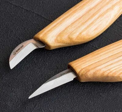BeaverCraft S16 Çip Oyma ve Yontma Bıçağı Seti, 7 Parça - 6