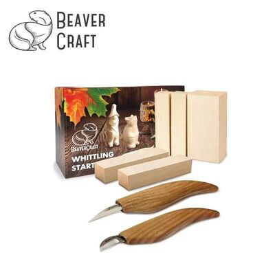 BeaverCraft S16 Çip Oyma ve Yontma Bıçağı Seti, 7 Parça BeaverCraft S16 Çip Oyma ve Yontma Bıçağı Seti, 7 Parça