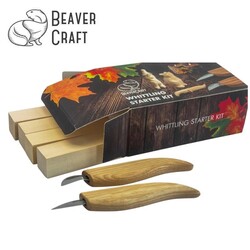 BeaverCraft S16 Çip Oyma ve Yontma Bıçağı Seti, 7 Parça - Thumbnail