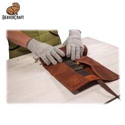 BeaverCraft S18X Premium Ceviz Saplı Ahşap Oyma Seti, 11 Parça - Thumbnail