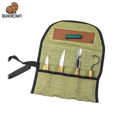 BeaverCraft S43 Profesyonel Kaşık ve Kuksa Oyma Seti, 7 Parça