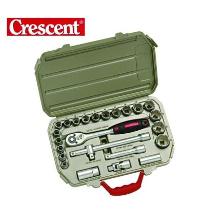 CRESCENT CTK25EU Profesyonel Lokma Anahtar Takımı, 25Parça - 1