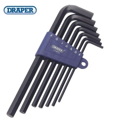 DRAPER 66446 Allen Anahtar Seti (7 Parça, İnç Ölçü Birimi) - 1