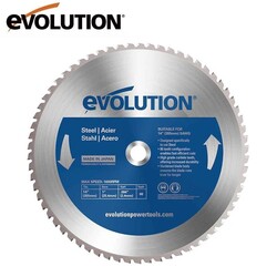 EVOLUTION - EEvolution M355TCT-66CS Yumuşak Çelik Daire Testere Bıçağı, 355mm