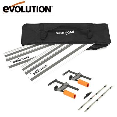 Evolution 004-0001 ST1400 Daire Testereler için Kılavuz Rayı, 2 x 700mm