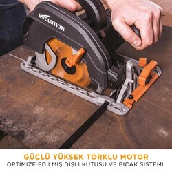 Evolution 027-0003A R185CCSX+ Daire Testere, 185mm - Thumbnail