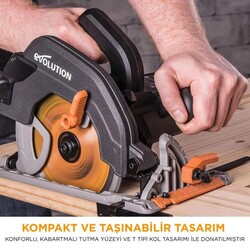 Evolution 027-0003C R185CCS Daire Testere, 185mm - Thumbnail