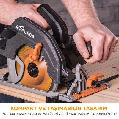 Evolution 027-0003C R185CCS Daire Testere, 185mm