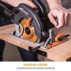 Evolution 027-0003C R185CCS Daire Testere, 185mm - 2