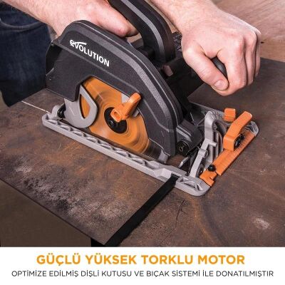 Evolution 027-0003C R185CCS Daire Testere, 185mm - 10