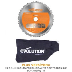 Evolution 046-0003A R210CMS Bileşik Gönye Kesme Makinesi, 210mm - Thumbnail