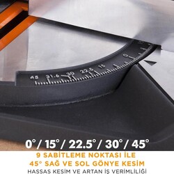 Evolution 046-0003A R210CMS Bileşik Gönye Kesme Makinesi, 210mm - Thumbnail