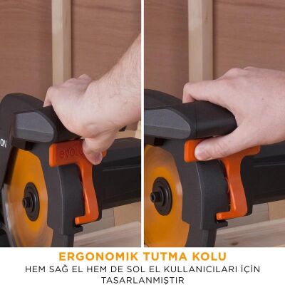 Evolution 046-0003A R210CMS Bileşik Gönye Kesme Makinesi, 210mm - 6
