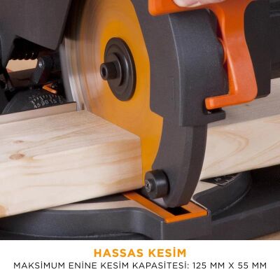 Evolution 046-0003A R210CMS Bileşik Gönye Kesme Makinesi, 210mm - 15