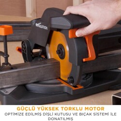 Evolution 046-0003A R210CMS Bileşik Gönye Kesme Makinesi, 210mm - 17